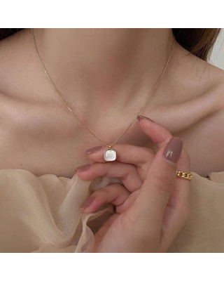 A03 🔥氣質雙層珍珠項鍊🌹韓國高級感鎖骨鏈 小性感